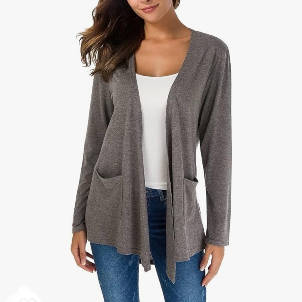 Open Front Cardigan